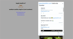 Desktop Screenshot of bugunkandilmi.com